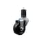 Service Caster 3'' SS Phenolic Wheel Swivel 1-5/8'' Expanding Stem Caster SCC-SSEX20S314-PHS-158 - alternate 1